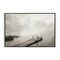 Stupell Industries Mysterious Foggy Lake Dock Framed Giclee Wall Art Design by Peter Hawkins